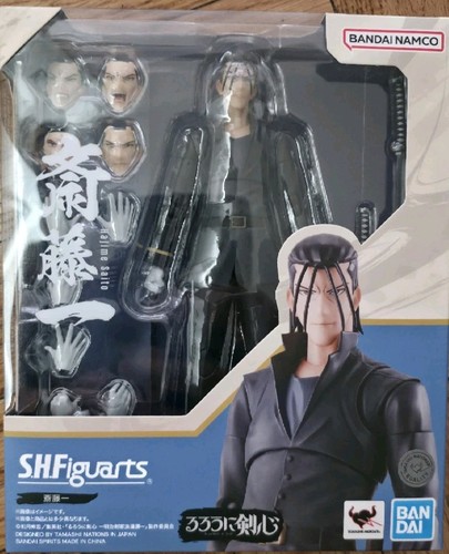 Bandai S.H.Figuarts Rurouni Kenshin Meiji Swordsman Romantic Story Hajime A