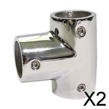 2 Boat Grade Handrail Fitting 90 ° Bridge Hand Tee for 7/8