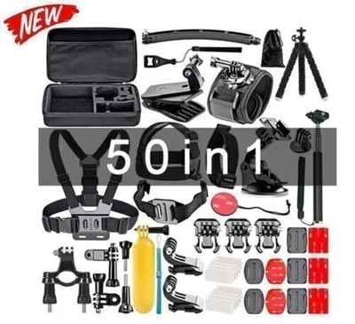 50-in-1 for Gopro Hero 13 12 11 10 9 8 7 6 5 Camera Accessories Accessory Kit US