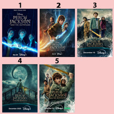 Percy Jackson and The Olympians Poster Collection 2025