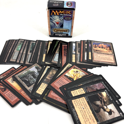 #ad WOTC MTG MAgic The Gathering VTG Theme Deck Odyssey Pressure Cooker $33.99