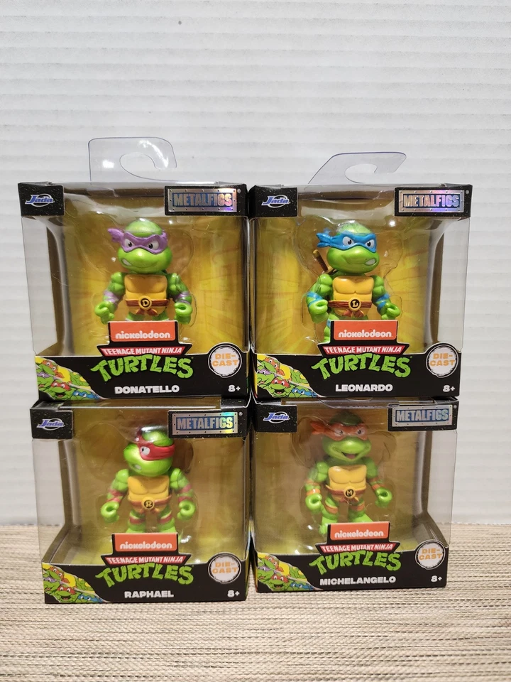 Teenage Mutant Ninja Turtles - JADA DIE-CAST METALFIGS all 4 turtles. - Image 2 of 3