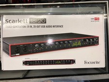Focusrite SCARLETT-18I20-3G 3rd Gen. USB Audio Recording Interface