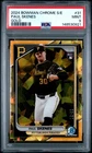148530921 Paul Skenes 2024 Bowman Chrome Sapphire #31 Gold Rookie RC /50 PSA 9