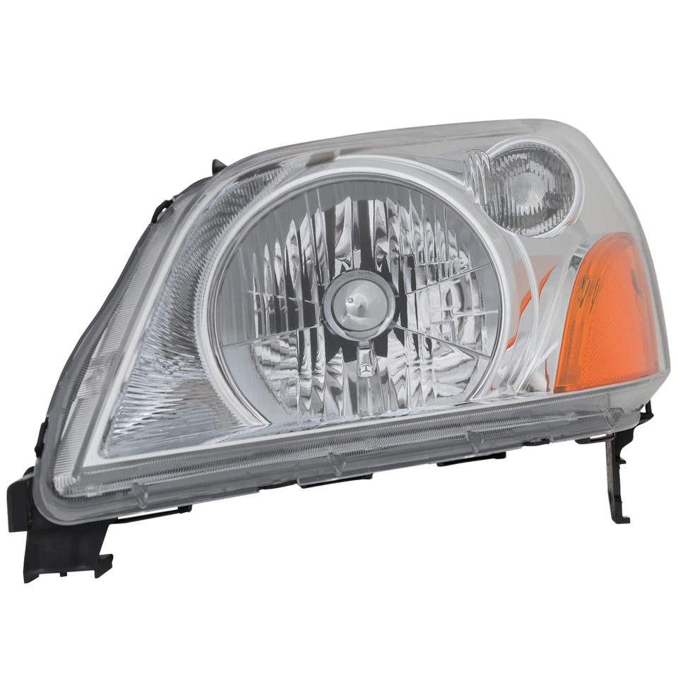 Faros laterales para conductor y pasajero para Honda Pilot 2003-2005 halógenos EX EX-L LX Foto 3 de 4