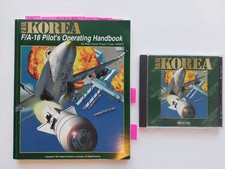 F/A-18 Korea High Realism Strike Fighter Simulation Vintage PC Game Handbook 90s