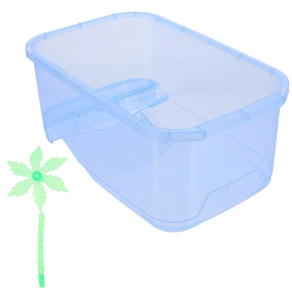  Aquarium Tortue Kit D'aquarium Pour Tortues Réservoirs De Reptile - Photo 3/4