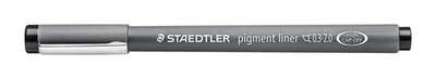 308 C2-9 Pigment Liner Fineliner Pen for Drawing 2mm Chisel Tip Black