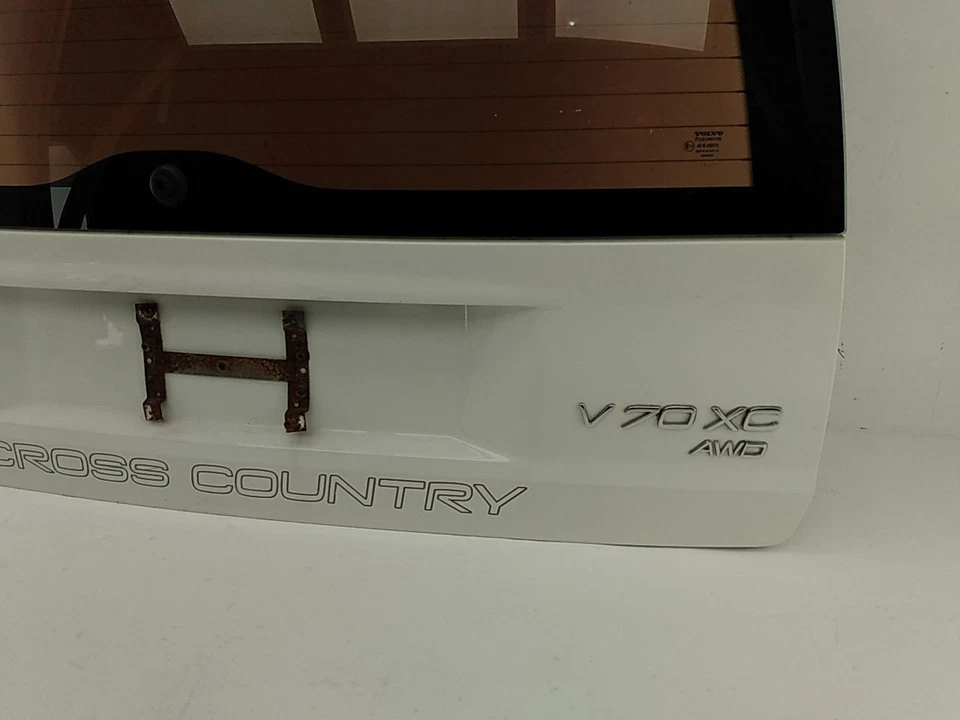 Volvo V70 XC70 Rear Tailgate Liftgate Hatch With Glass Polar White Fits 01-07 Foto 4 de 4