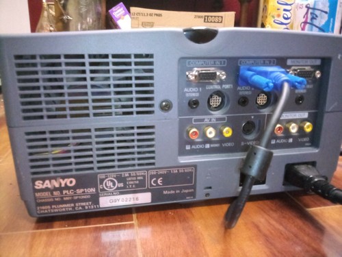 $7,000 Sanyo PLC-SP10N Multimedia Pro X-IV Conference Room Projector - Picture 10 of 12