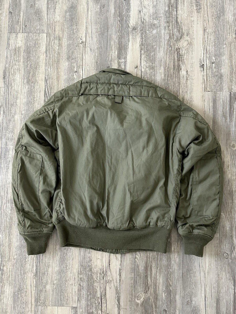 Vintage 80s Military Tanker CVC Jacket Sz S VTG RARE FLIGHT Vintage 80s Military Tanker CVC Jacket Sz S VTG RARE FLIGHT