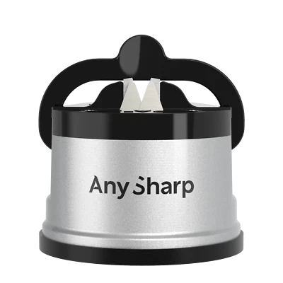 AnySharp World's Best Knife Sharpener, PowerGrip Suction, Original and Genuine