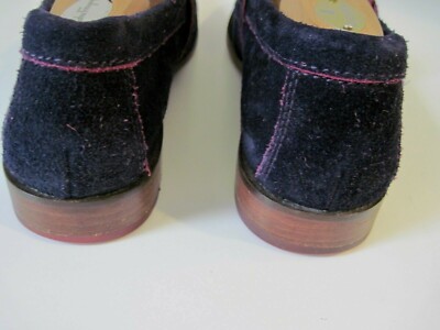 COLE HAAN AIR MONROE Twilight Suede Penny Loafers Slip On  display picture 1