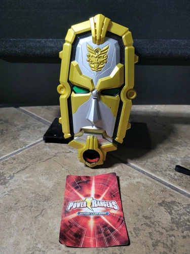 Power Rangers Mega Force Gosei Morpher W/ 1 Card, Missing Battery Door VTG PRMF