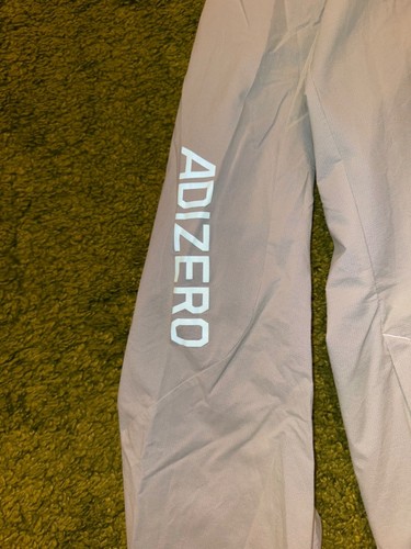 Adidas Adizero running Ghost Jacket Men's Size L Super Light jacket mint green - Picture 4 of 14