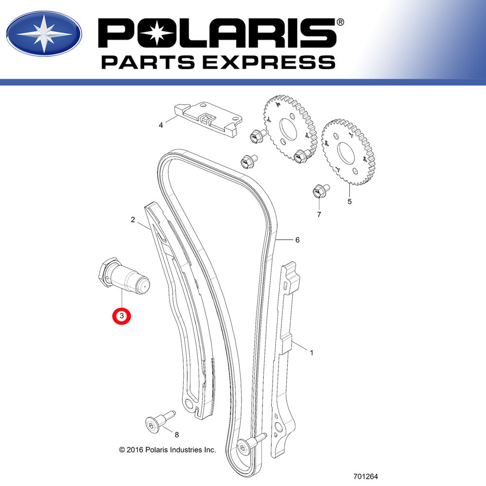 Kit De Conversion De Tendeur De Chaîne De Distribution - RZR 570