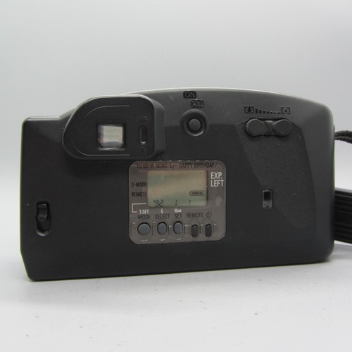 Ricoh RZ-105 Zoom Date 35mm Film Point and Shoot Camera Black Tested - Picture 4 of 8
