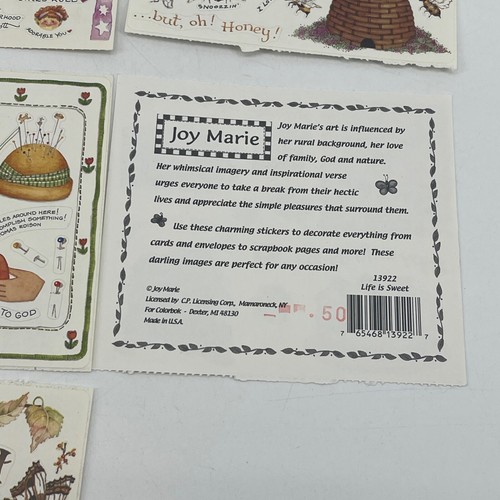 Scrapbooking Stickers Vintage Susan Branch Bo Bunny Press Joy Marie Provo Craft - Picture 6 of 8