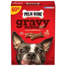 Practical,Minimalistic,Milk Bone GravyBones Dog Biscuits, Small Dog Treats,60 oz