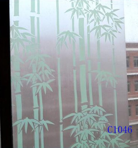 90cm x 2m Floral Privacy Frosted Frosting Removable Glass Stick Window Film - Picture 7 of 67