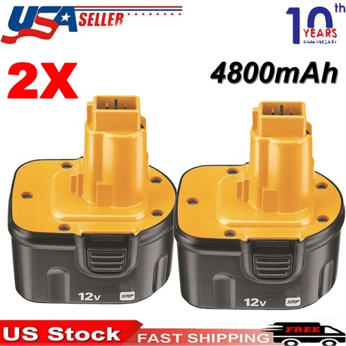 2Pack 12 Volt For DEWALT DC9071 12V XRP Battery DW9071