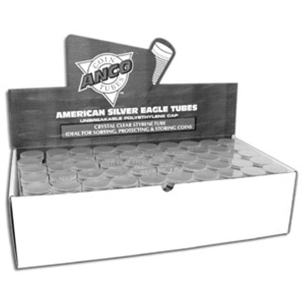 Ase Rounds Whitman® Round Coin Tubes – American Silver Eagles (ASE) - 100 Count | eBay