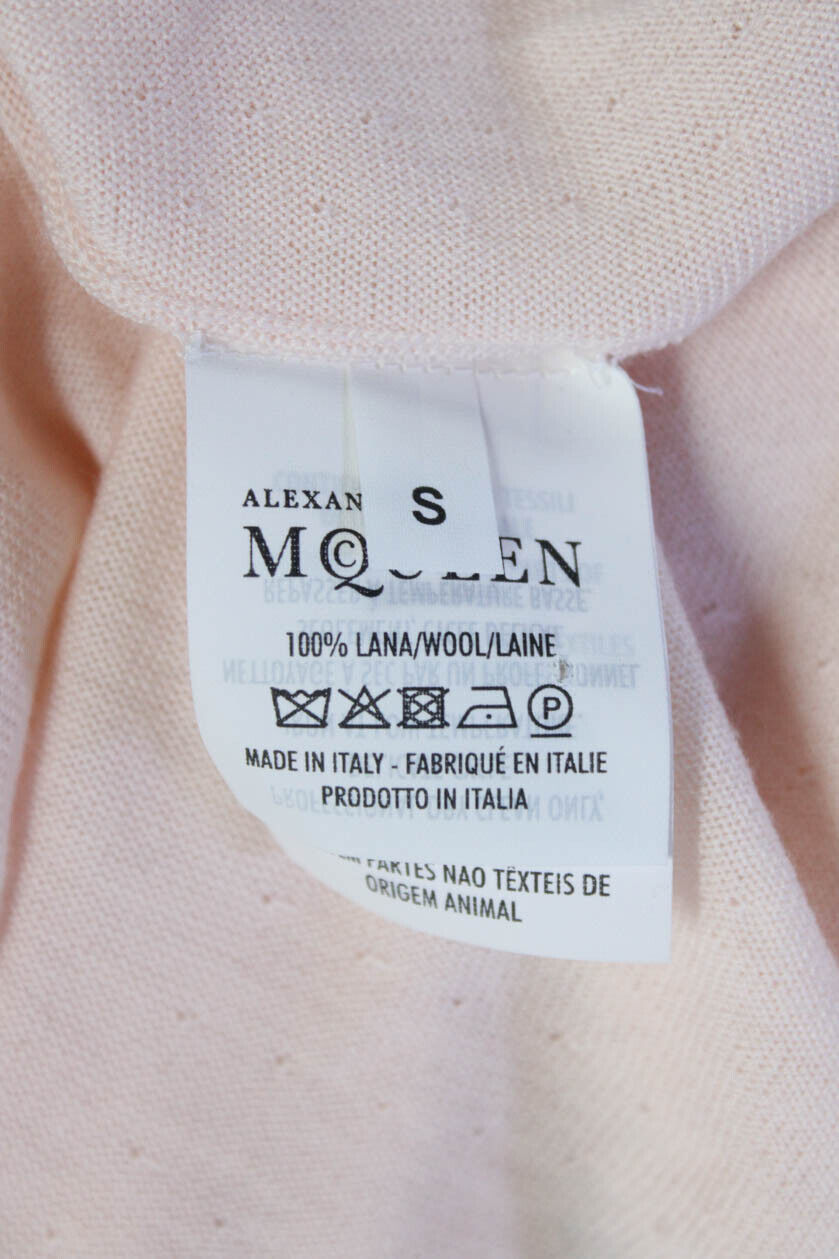 Alexander McQueen Womens Wool Ruffled Hem Buttone… - image 6