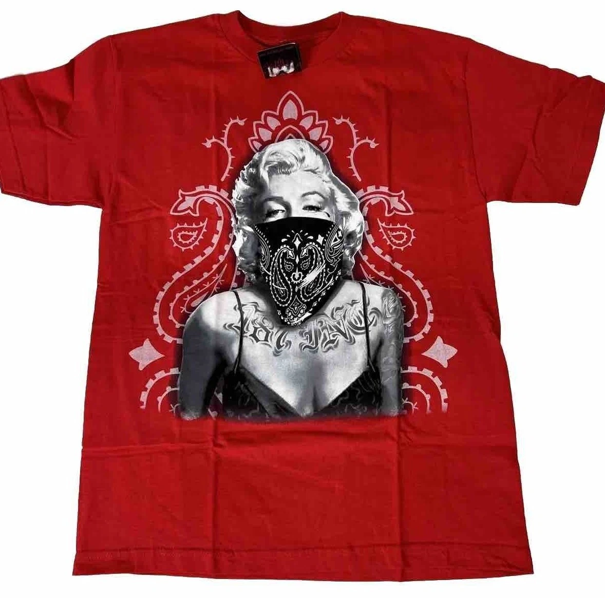Red marilyn monroe shirt sales