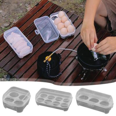 Kunststoff Ei Aufbewahrungsbox Eierbehälter für Zuhause Outdoor Küche μ# :υ   нф
