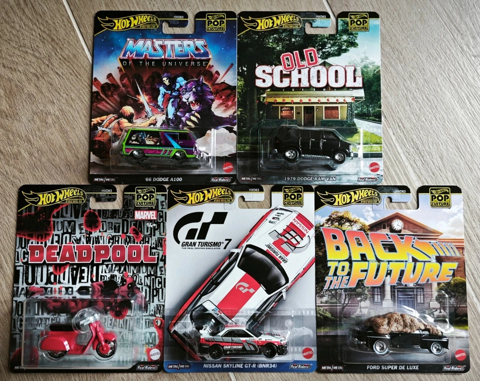 HOT WHEELS PREMIUM - RETRO ENTERTAINMENT POP CULTURE SERIES FORZA, GRAN TURISMO - Image 3 of 4