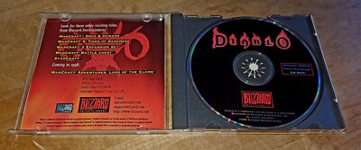 DIABLO (WINDOWS 95 / APPLE MACINTOSH) 1998 BLIZZARD ENTERTAINMENT PC GAME MATURE