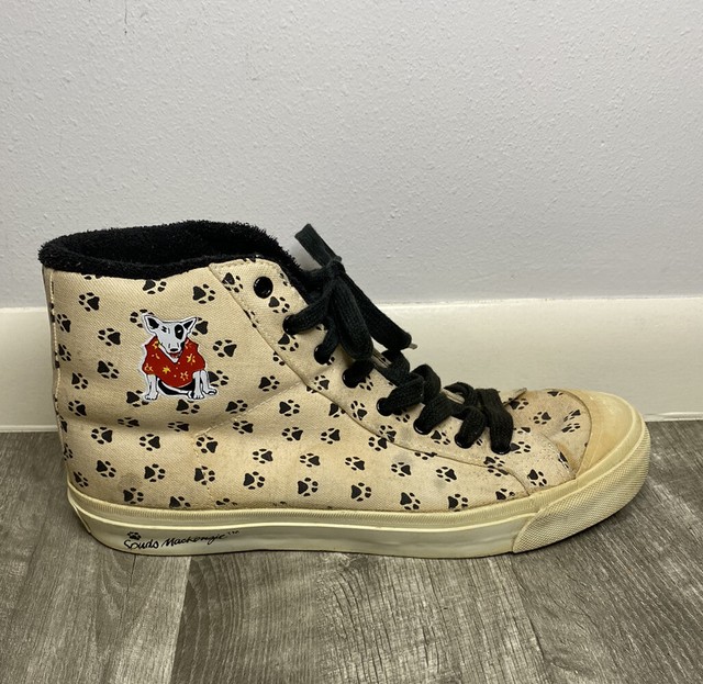 Spuds Mackenzie Busch Beer Shoes Vintage 1986 Lace Up Hi Spuds Mackenzie Busch Beer Shoes Vintage 1986 Lace Up Hi