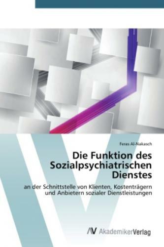 Thumbnail - Die Funktion Des Sozialpsychiatrischen Dienstes An Der Schnittstelle