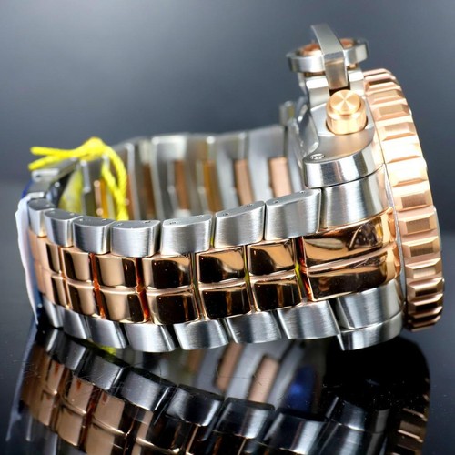 Invicta Sea Hunter Gen II 2 Tone Rose Gold Plated 70mm Swiss Mvt Steel Watch New - 第 3/12 張圖片