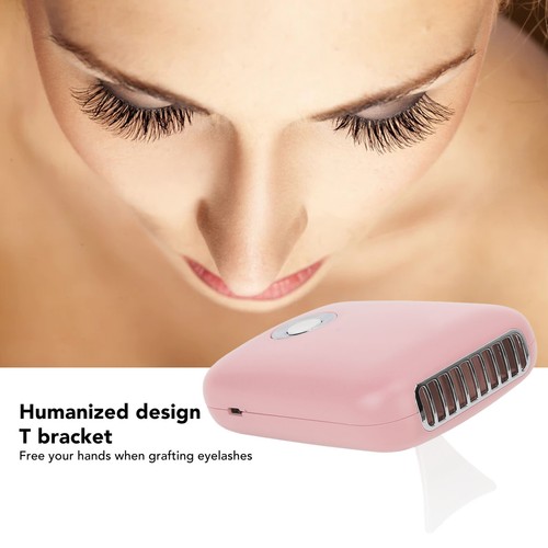 Eyelash Dryer Fan Mini Portable USB Rechargeable 3 Speed Low Noise Eyelash B HPT - Picture 2 of 35