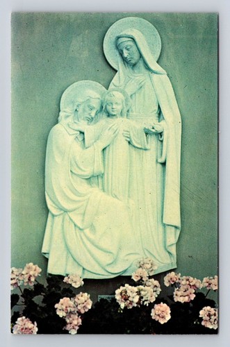 Riverside RI-Rhode Island, Holy Family At St. Mary's Camp, Vintage Postcard