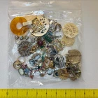 12 oz Mystery Bag Costume Jewelry Lot Crafts Repurpose Vintage AS IS