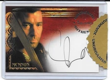 2002 Inkworks The Scorpion King Steve Brand Memnon AUTO Signed SP A5 Teen Wolf