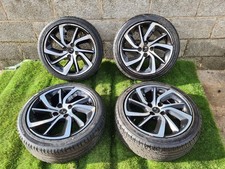 CITROEN DS3  DIAMOND CUT ALLOY WHEELS SET WITH TYRES 205/45 R17 9805895877