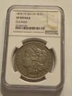 1878 7TF Reverse of 78 $1 Morgan Silver Dollar XF Details Cleaned