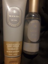 Bath And Body Works Black Tea Spray And Lotion