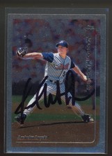 1999 Topps Chrome JARROD WASHBURN Signed Card autograph auto ANGELS