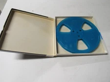 Ampex Blue  Plastic  Take Up Reel 7 Inch Boxed