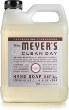Mrs. Meyer's Clean Day Hand Soap Refill, Made With Essential Oils, Biodegradable