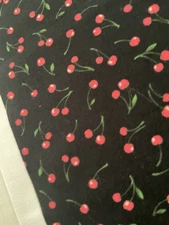 Fabric Tiny Cherries Fabric 44" x 36”By Michael Miller 409