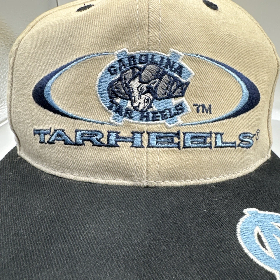 Gorra de béisbol ajustable bordada vintage UNC Chapel Hill Carolina Tarheels Foto 3 de 4