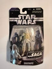 Star Wars The Saga Collection 011 Snowtrooper action figure w hologram mini