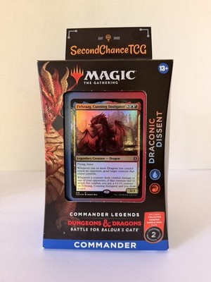 mtg draconic dissent card list Amazon.com: Magic: The Gathering Commander Legends: Battle for Baldur's  Gate Commander Deck – Draconic Dissent + Collector Booster Sample Pack :  Toys & Games main image 1