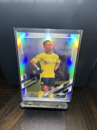 2020-21 Topps Chrome UCL - Youssoufa Moukoko #55 Refractor (RC)