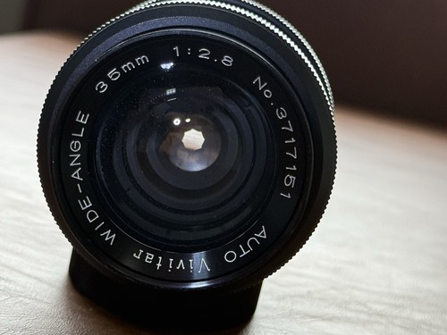 Vivitar 35mm f/2.8 Wide Angle Lens Used Clean Optics And Working Perfectly